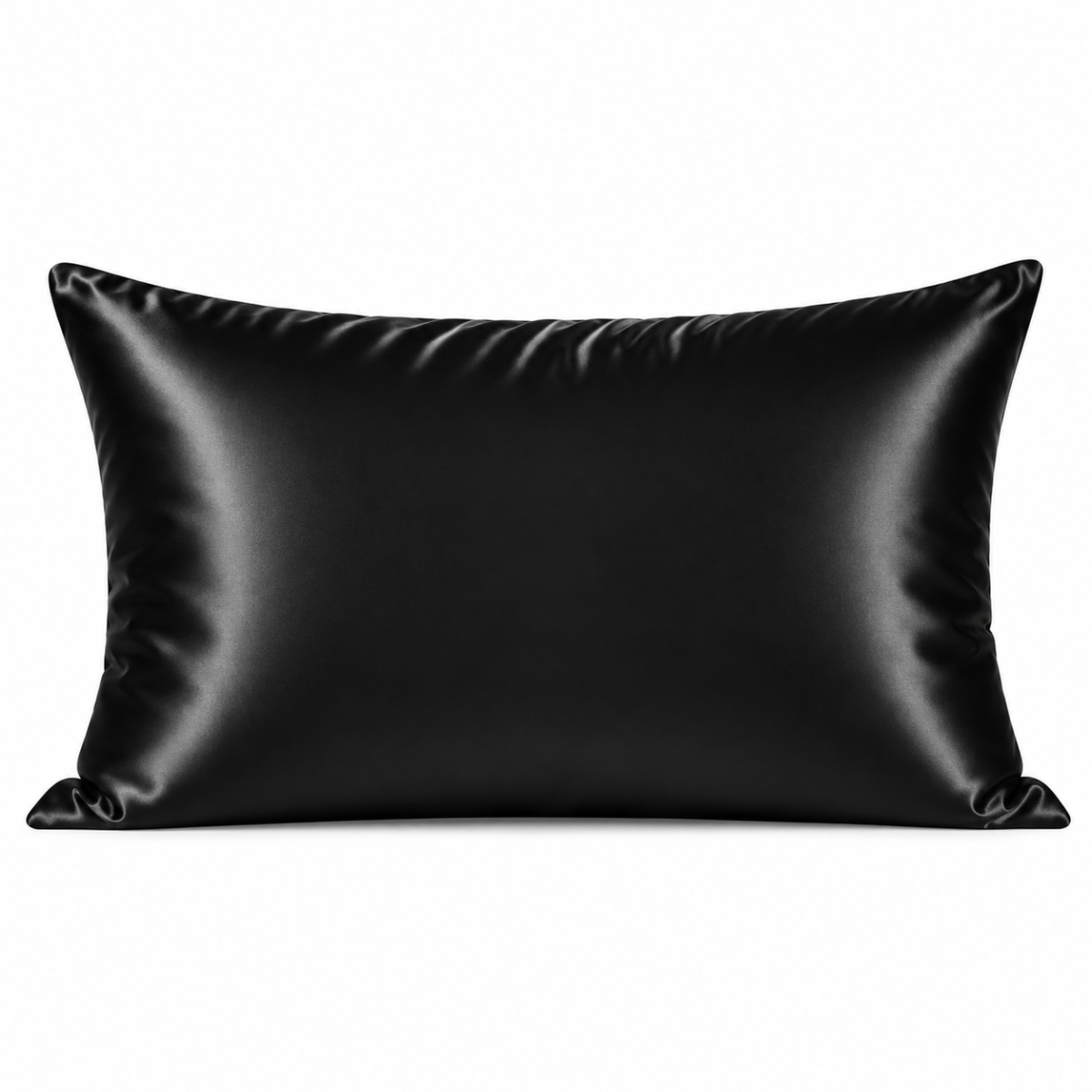 Taie d'oreiller en soie de mûrier noire LuvieSilk