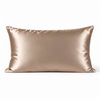 Taie d'oreiller en soie de mûrier taupe LuvieSilk