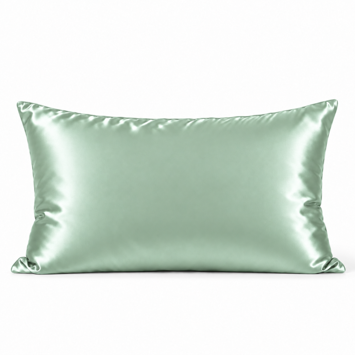 Taie d'oreiller en soie de mûrier vert d'eau LuvieSilk
