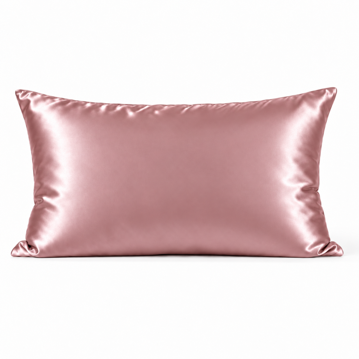 Taie d'oreiller en soie de mûrier dusty pink LuvieSilk